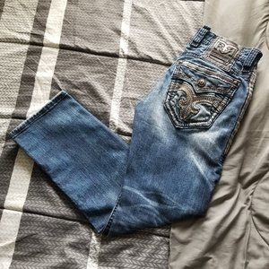 Pruitt Straight Stretch Rock Revival Jean